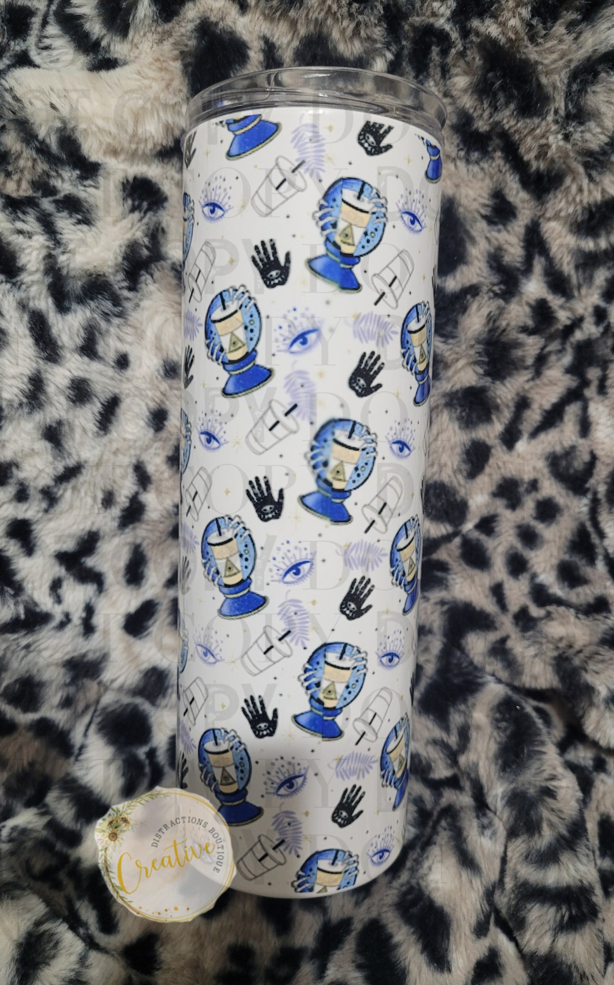 running on caffeine and magic 20 oz tumbler