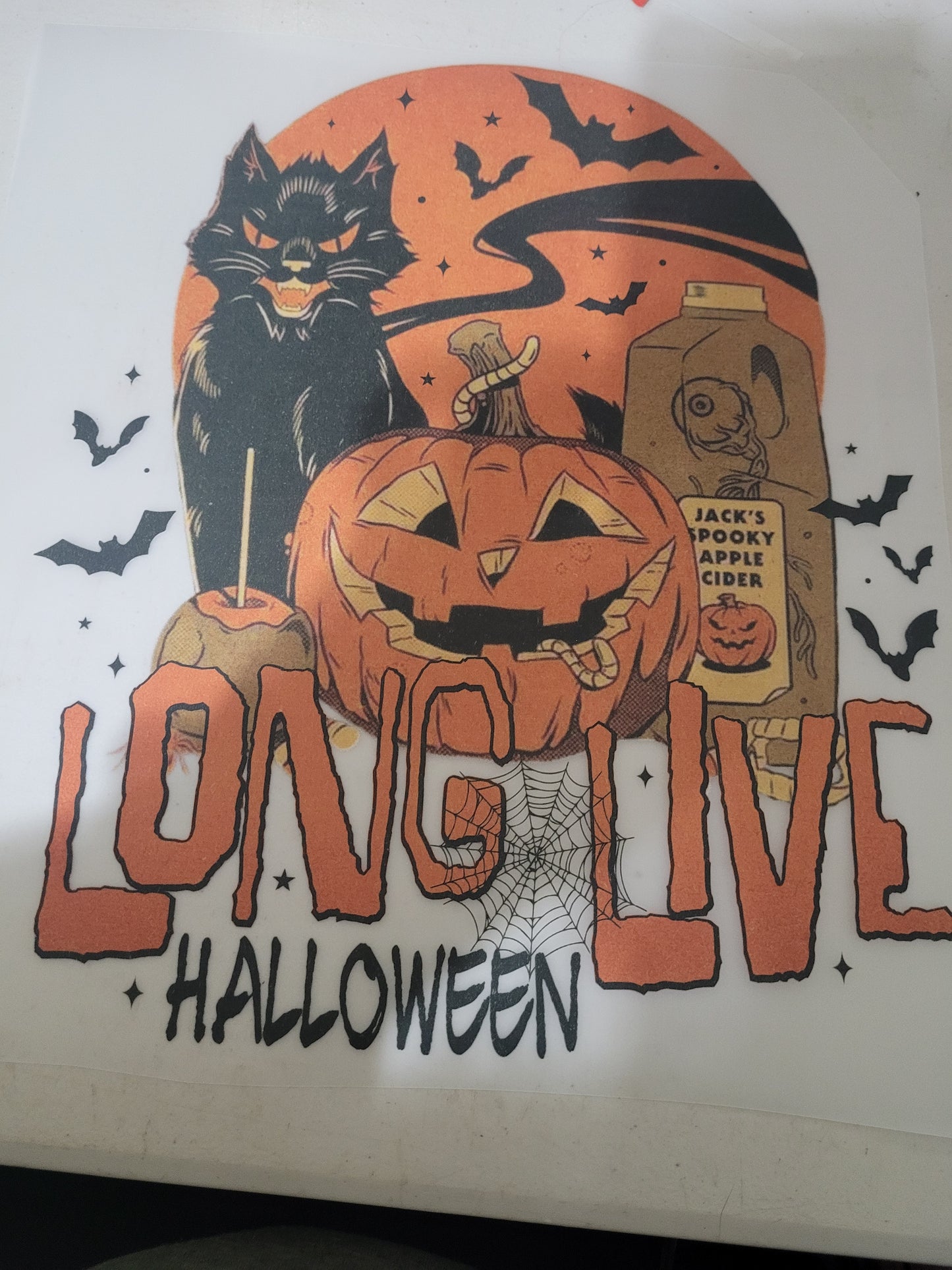 long live halloween screen-print