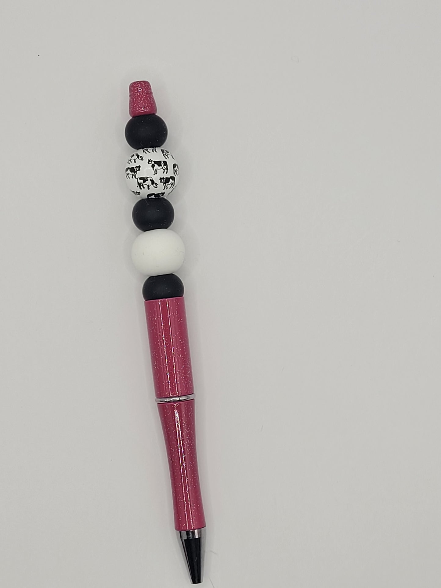 Pink cow pen