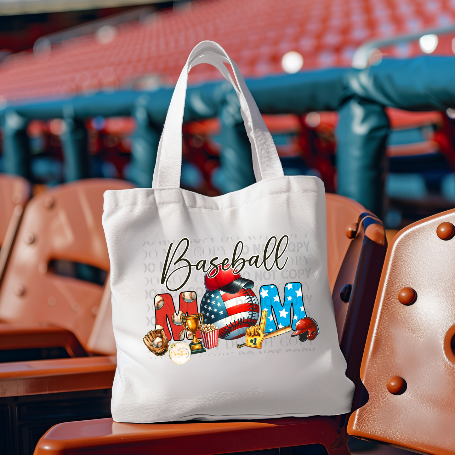 #1 baseball mom bag