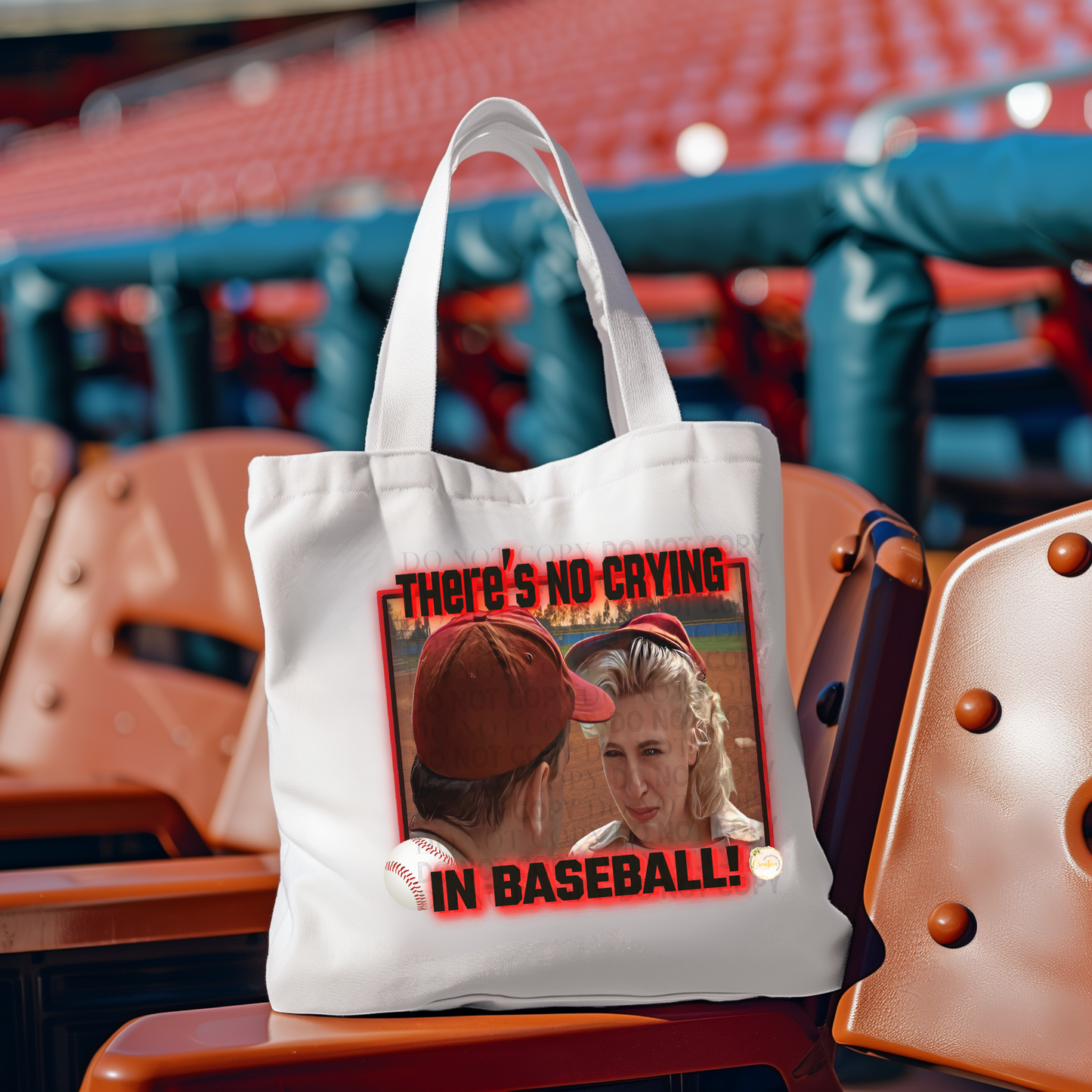 There's no crying in baseball bag