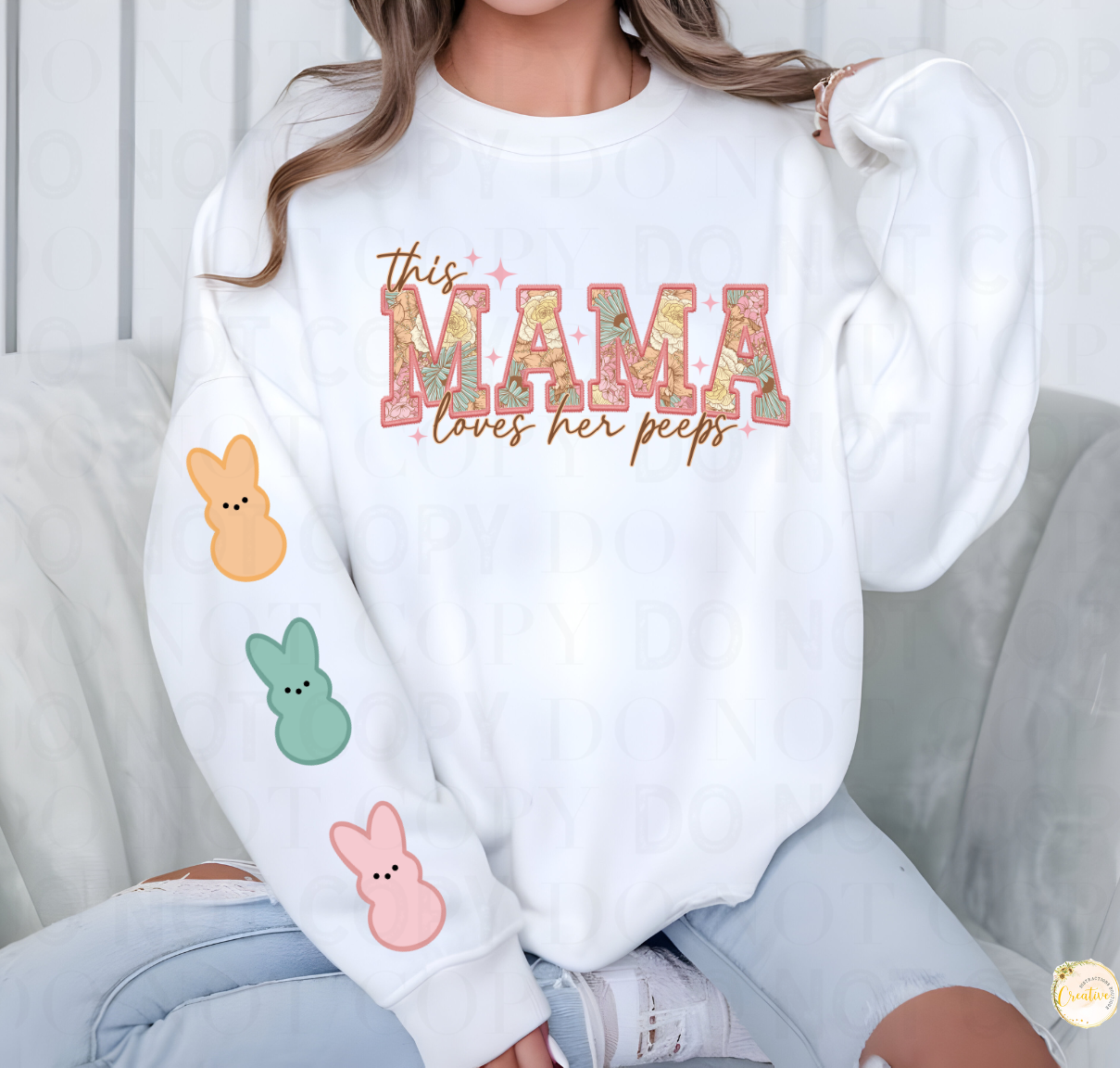 This mama loves her peeps