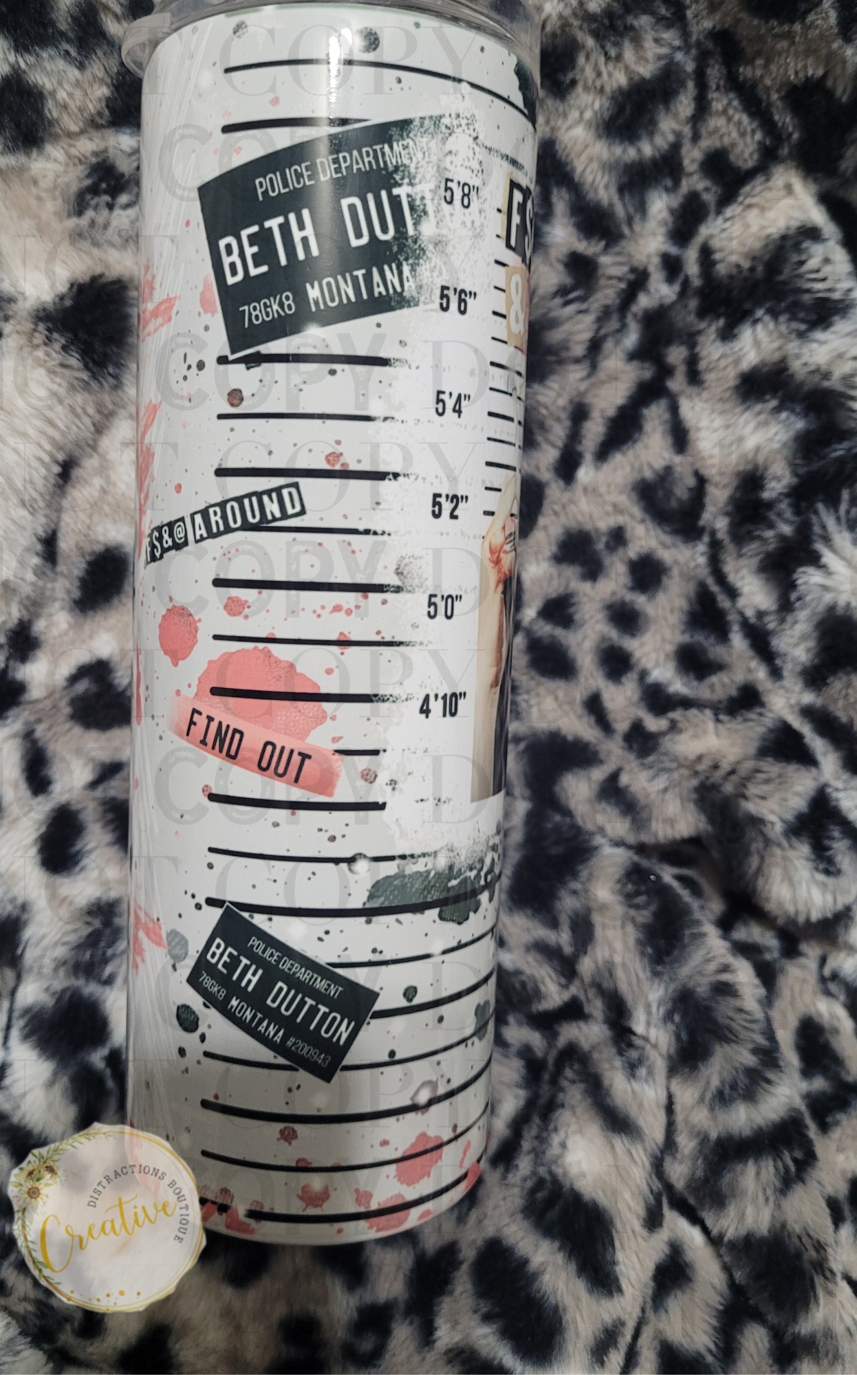 F around and Find out 20 oz tumbler