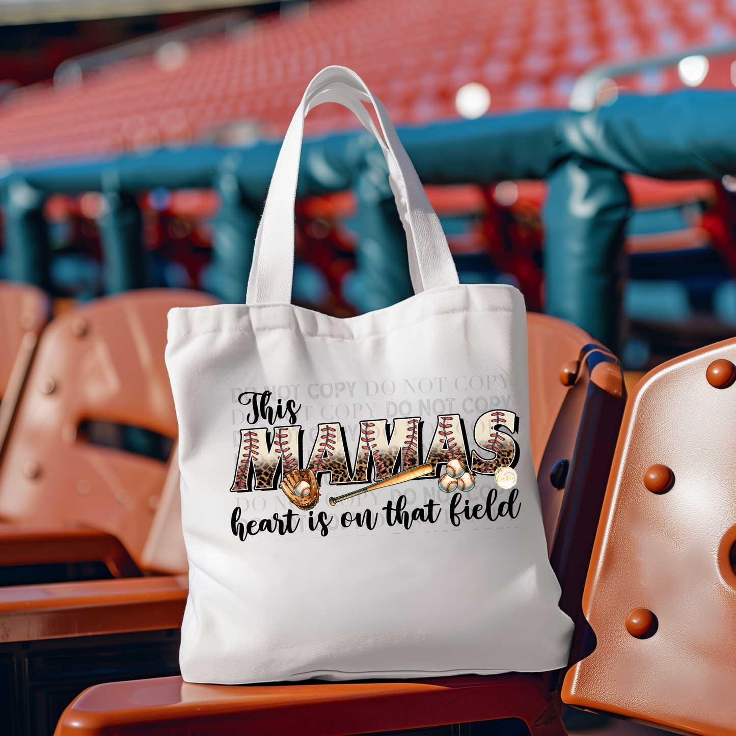 This mamas heart is on that field bag