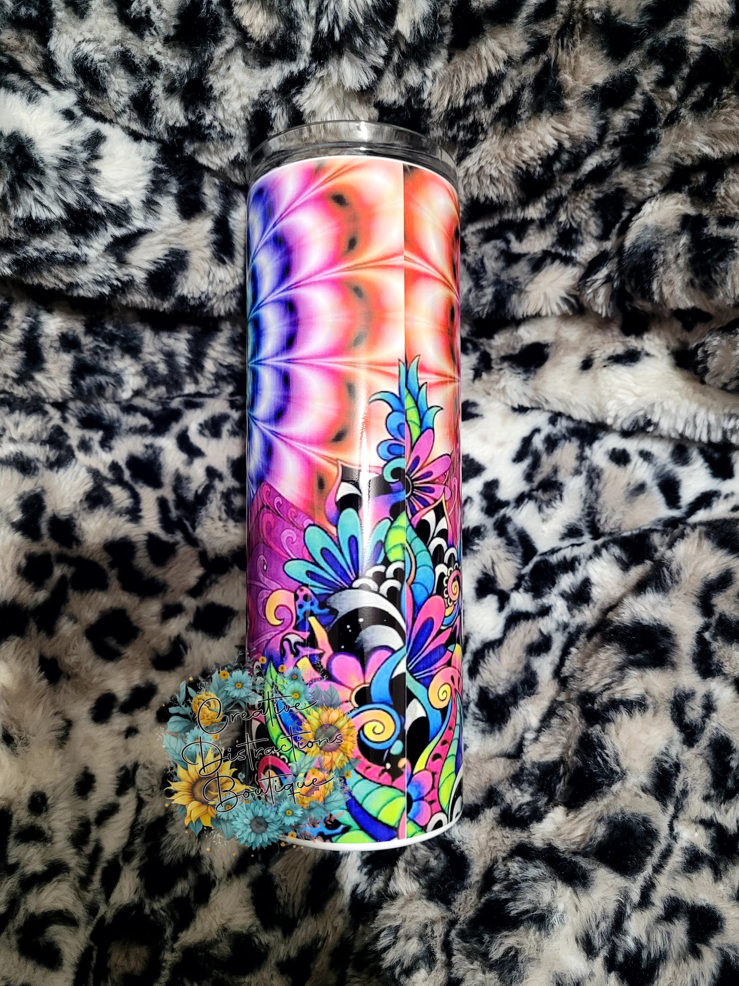 Tippy mushroom 20 oz tumbler