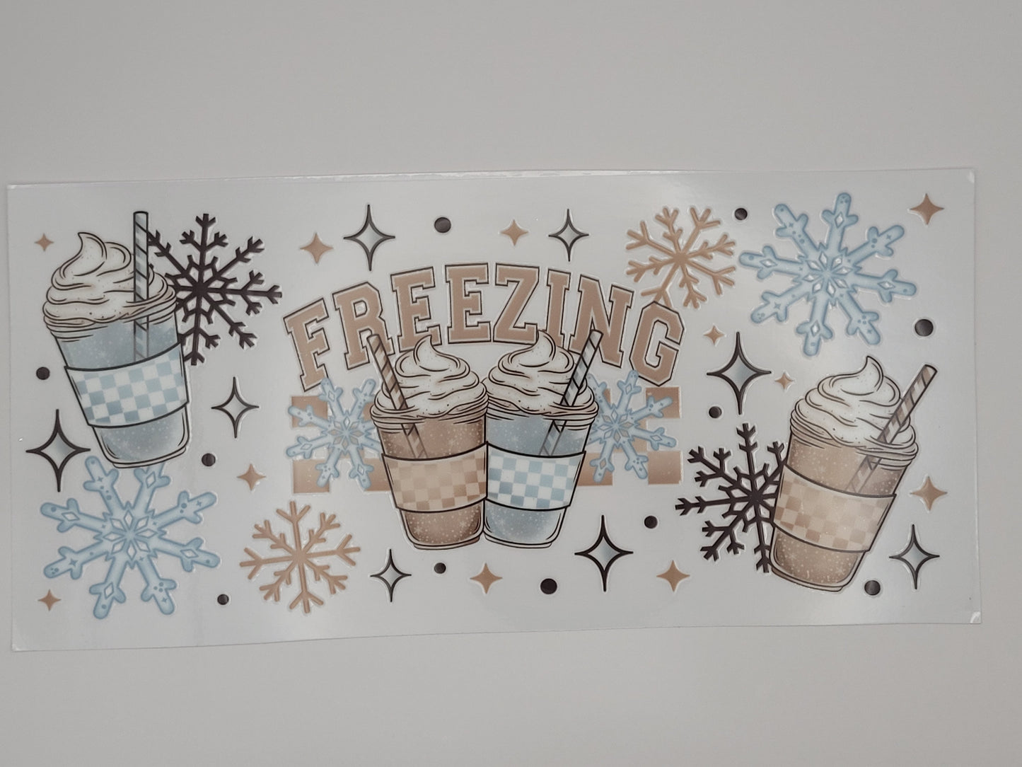 Freezing cup wrap