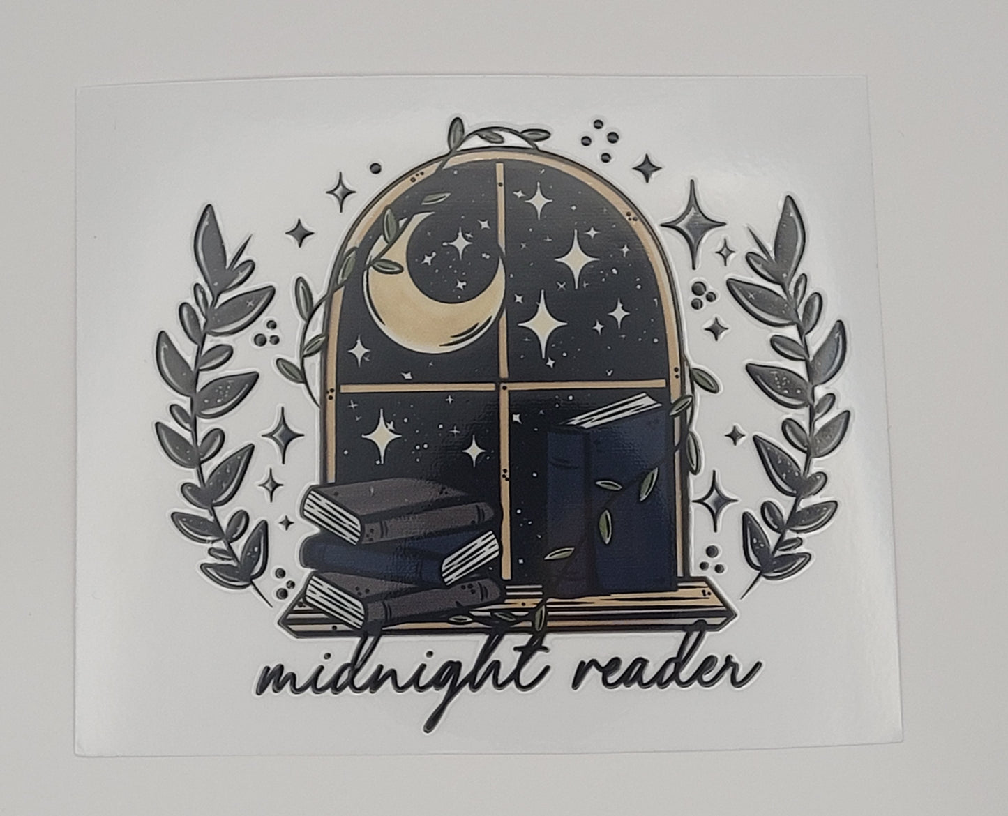 midnight reader decal