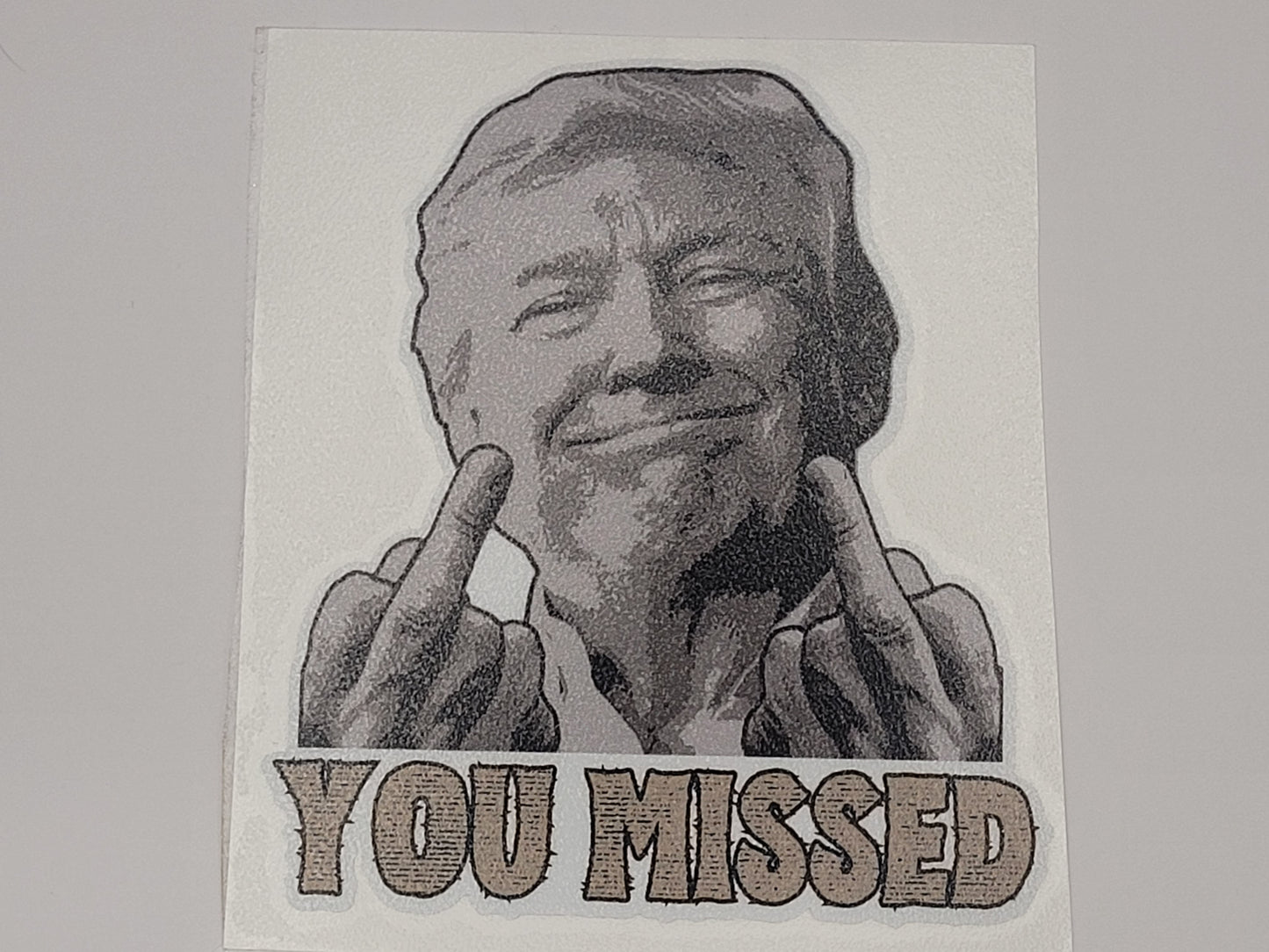 you missed decal