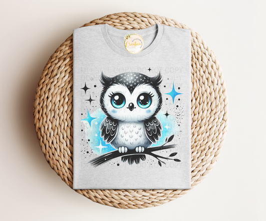 Owl on branch