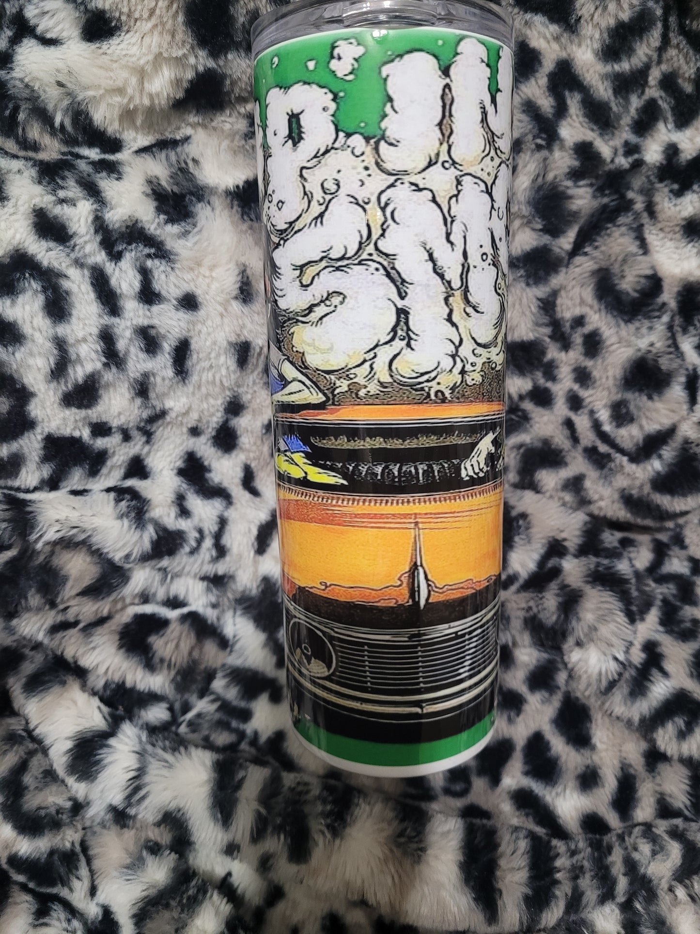 up in smoke 20 oz tumbler (has ghosting)