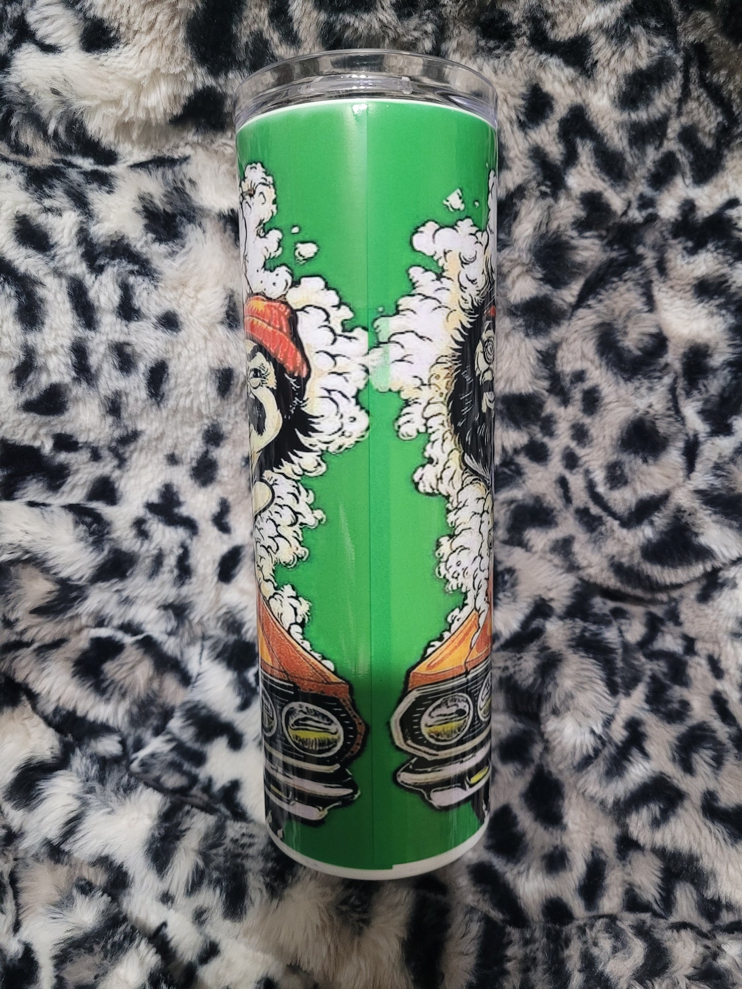 up in smoke 20 oz tumbler (has ghosting)