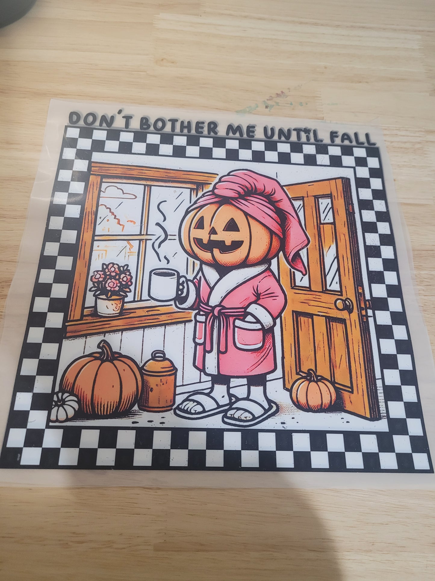 Don't bother me until halloween screen-print