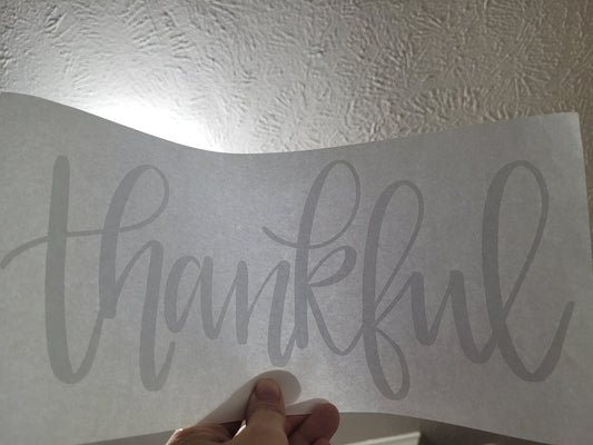 thankful print