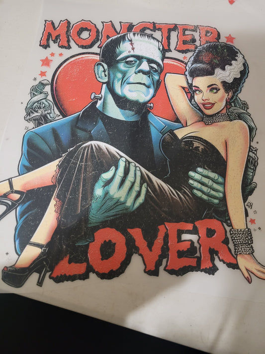 monster lover screen-print