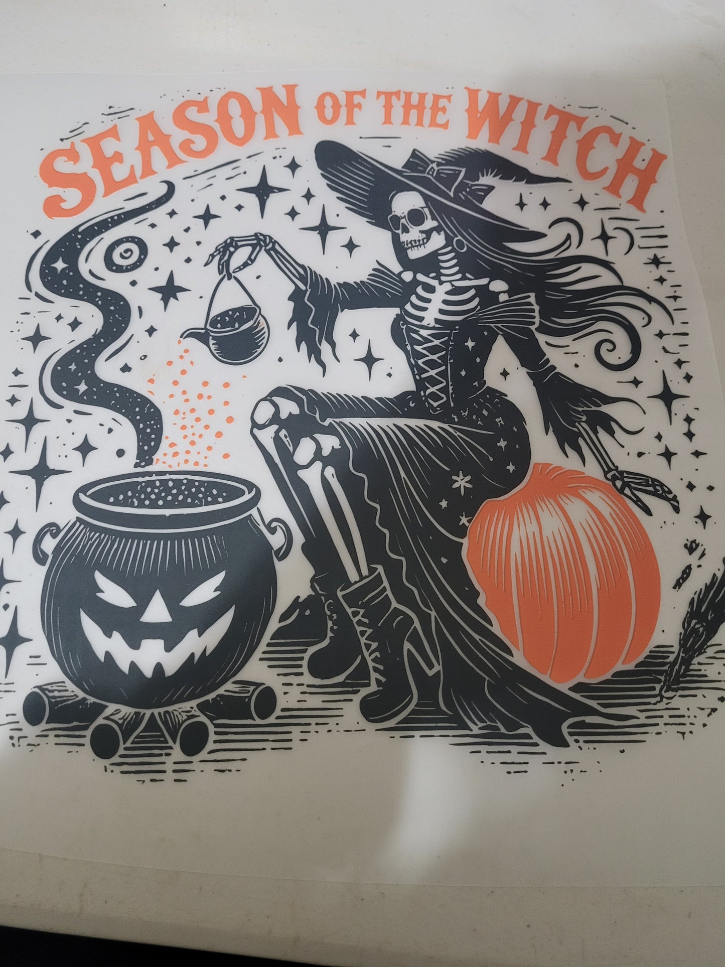 Season of the witch screen-print