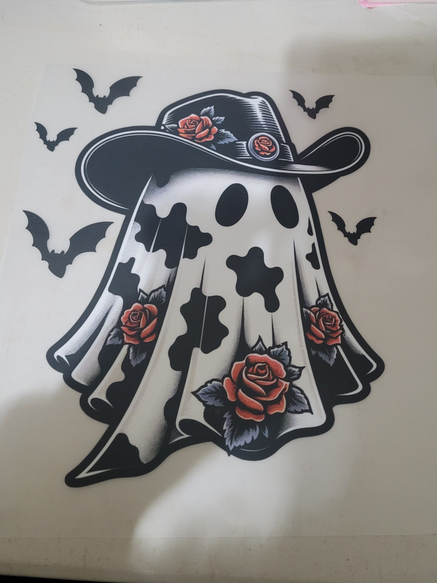 Ghost cowboy with bats