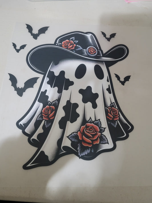 Ghost cowboy with bats