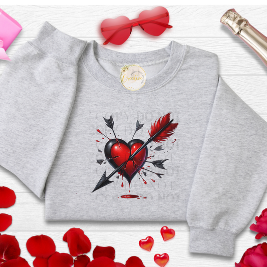 Arrow thru the heart