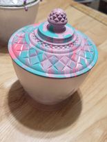 pink and green candy dish (Copy)