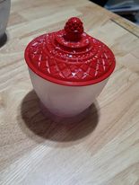 red candy dish