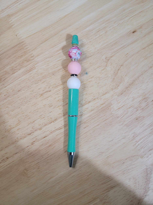 Green marble pen