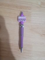 Howdy Yall beaded pen