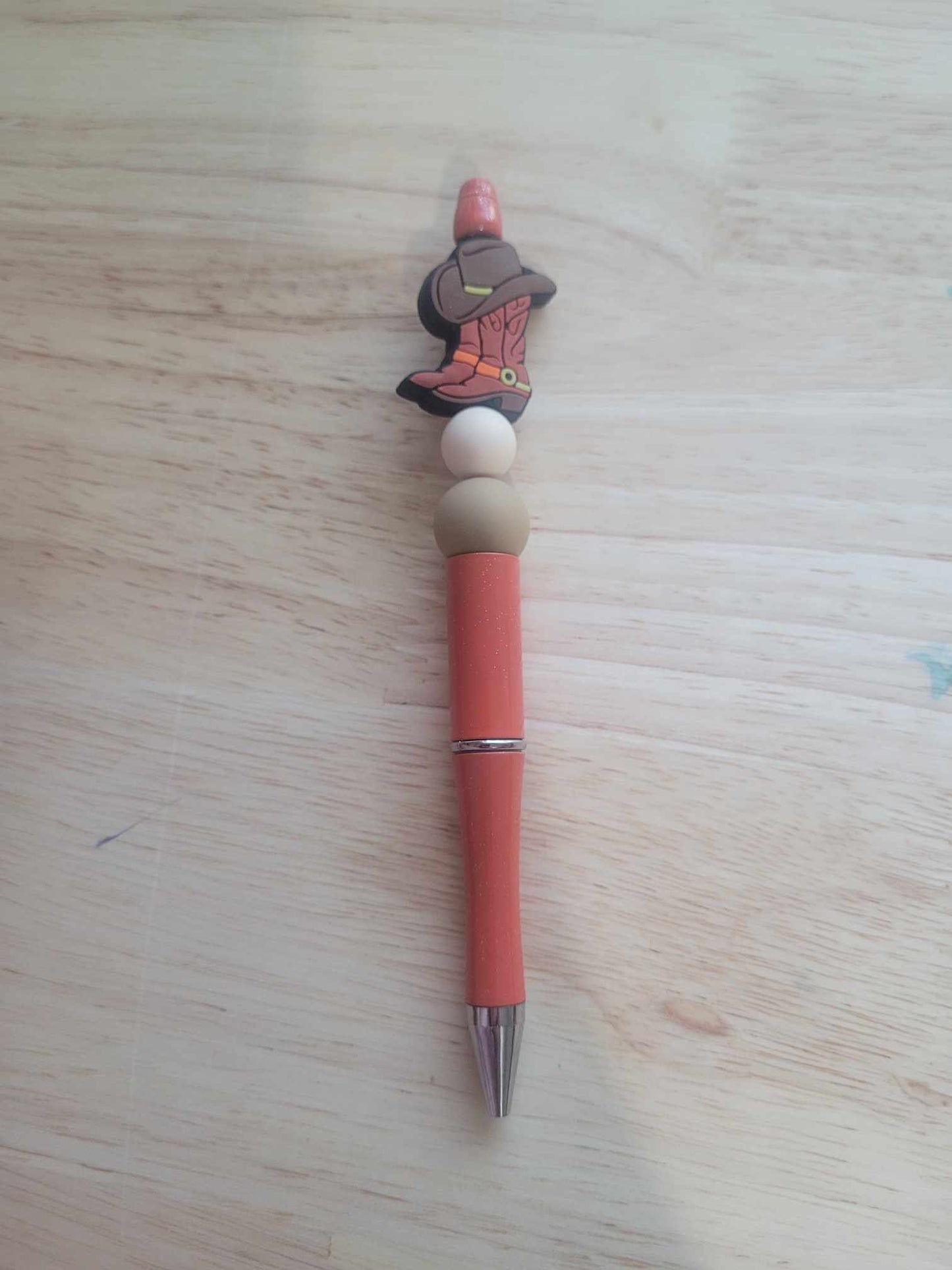 Cowboy boot pen