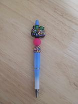 Alien slug bug beaded pen