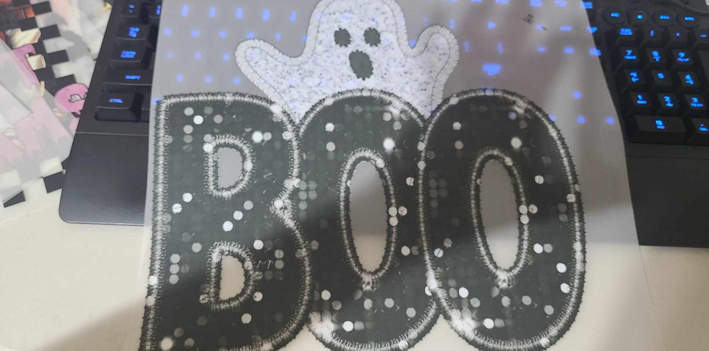 ghost boo screenprint