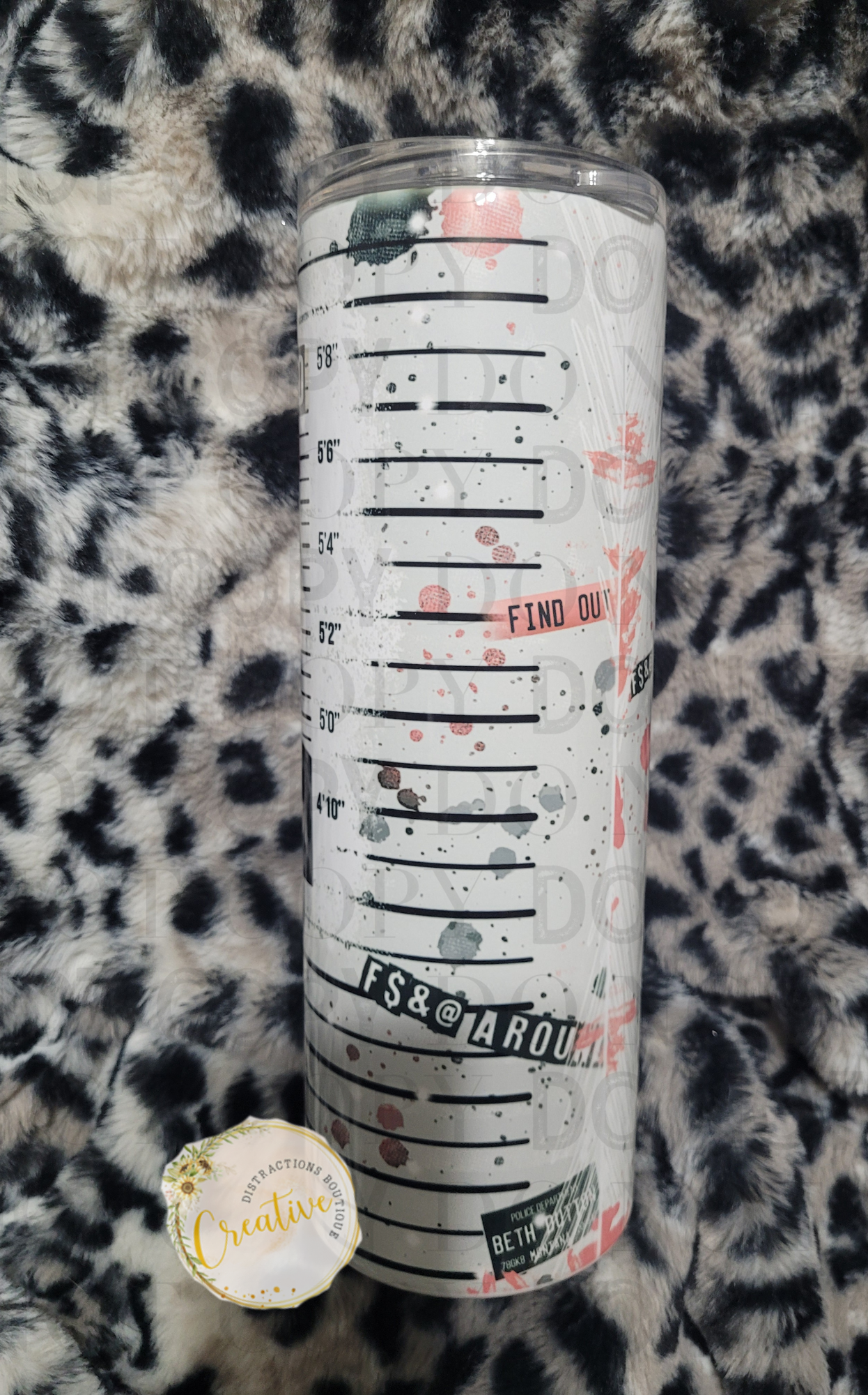 F around and Find out 20 oz tumbler