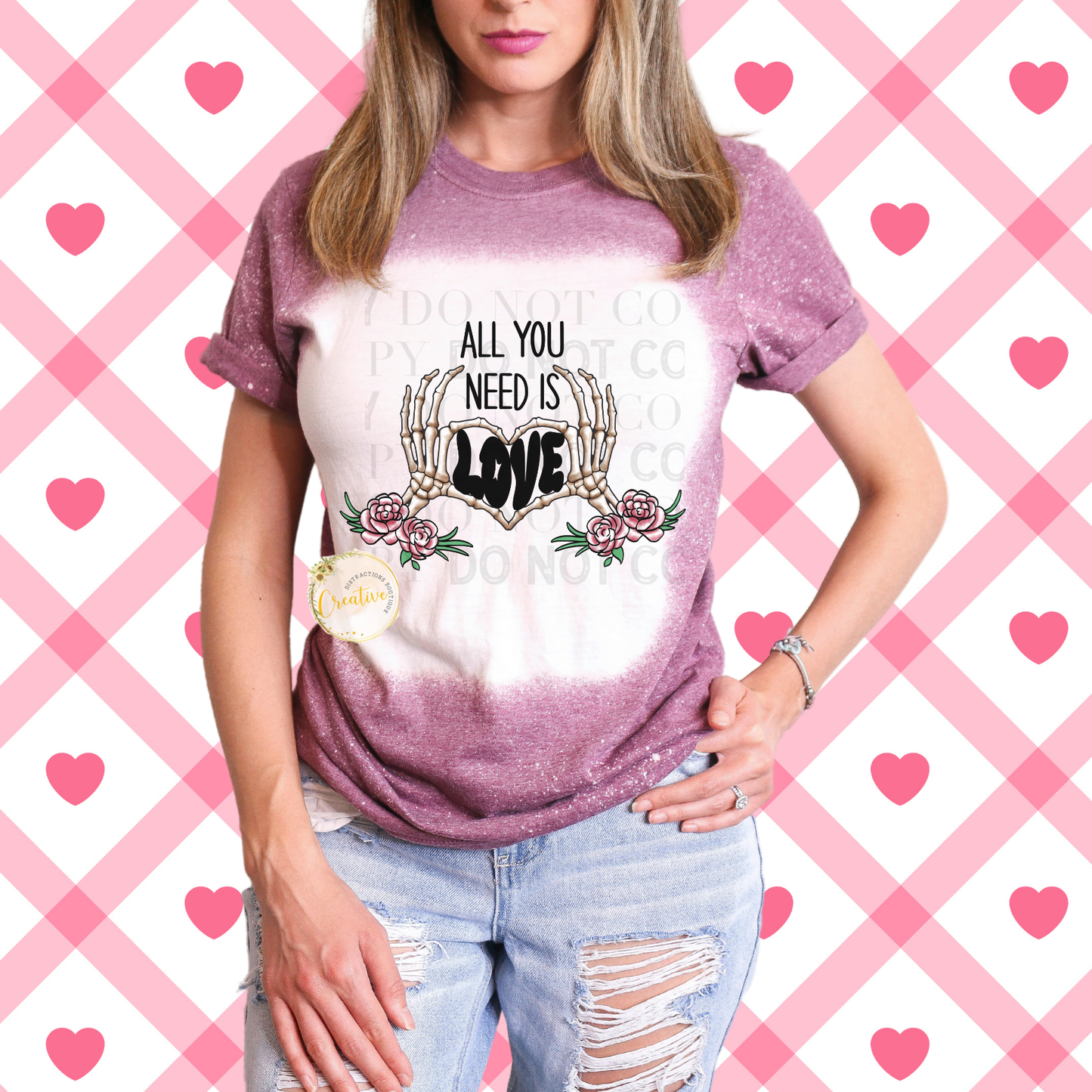 All you need is love skelly hands