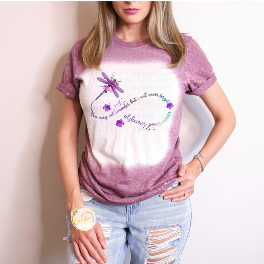 Alzheimer-Awareness-Dragonfly-Remember tee