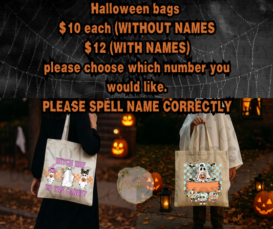 Halloween bags