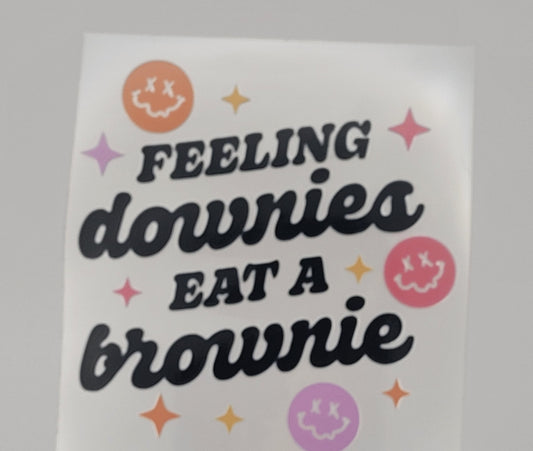 eat a brownie decal