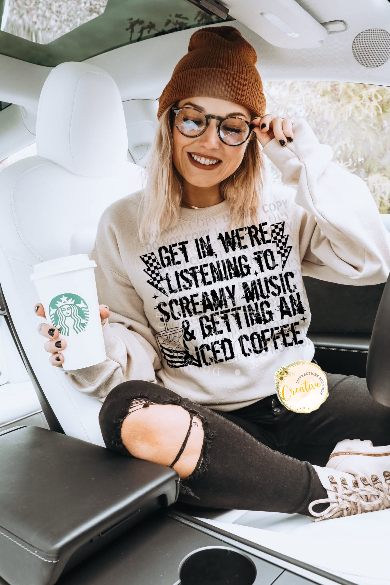 Screamy music and coffee